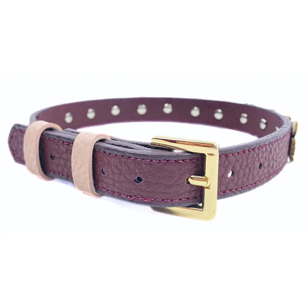 Burgundy - Gold