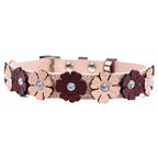 Powder Pink - Burgundy - Silver